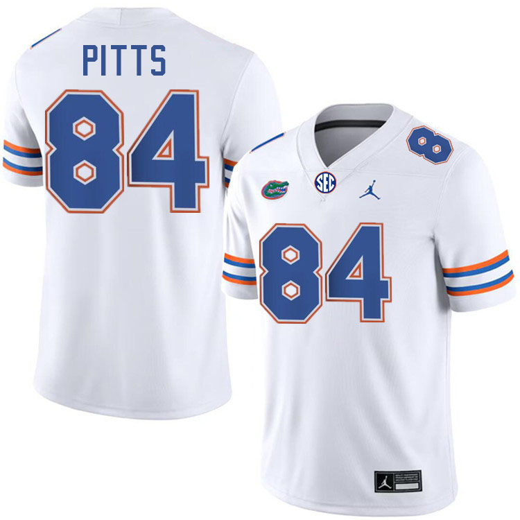 Kyle Pitts Florida Jersey,Florida Gators #84 Kyle Pitts Jersey Youth Uniforms-White